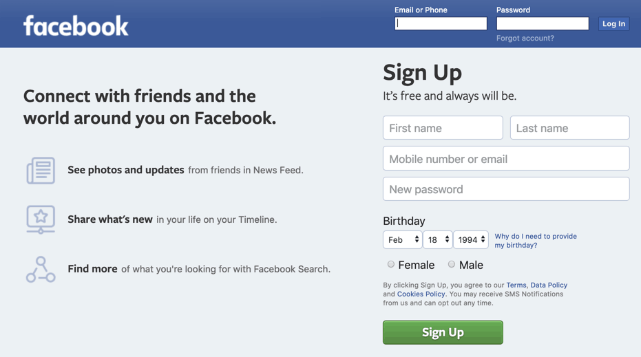 Step 4: Register a Facebook Business Account
