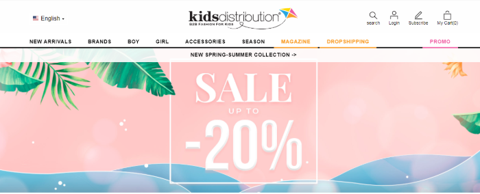Kids Distribution Dropshipping Kidswear