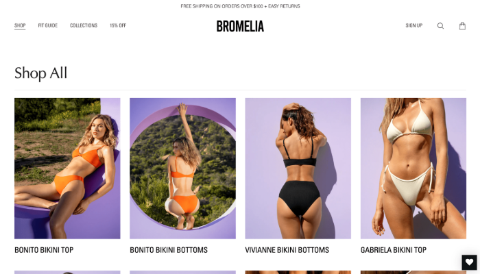 Bromelia Swimwear Wholesale Swimwear in Los Angeles