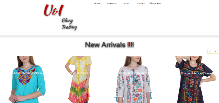 You and I Style Wholesale Mexican Clothing Suppliers