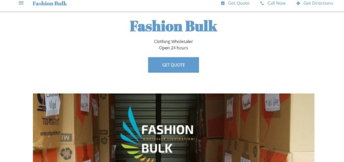 Fashion Bulk Wholesale Name Brand Clothes