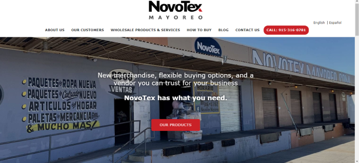 Novatex Wholesale Mexican Clothing Suppliers