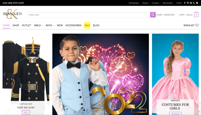 Bijan Kids Wholesale Children's Clothing in Los Angeles CA