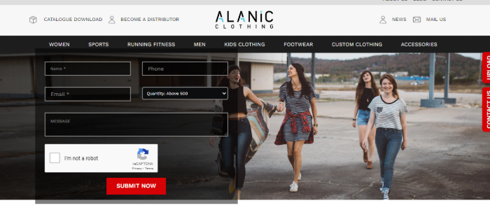 Alanic Apparel Wholesale Clothing in Toronto