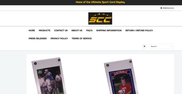 Sport Card Creations Dropshipping Sporting Goods