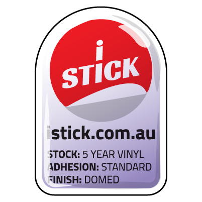 Domed Stickers