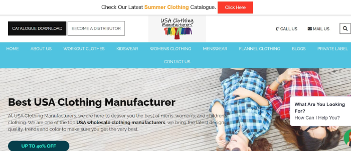 USA Clothing Manufacturers 