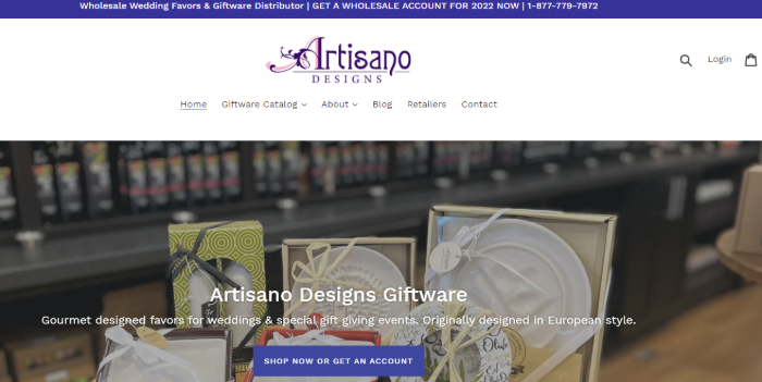 Artisano Designs Dropshipping Wedding