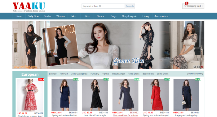 Yaaku Wholesale Women's Clothing