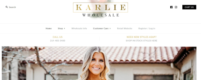 Karlie Clothes Wholesale 