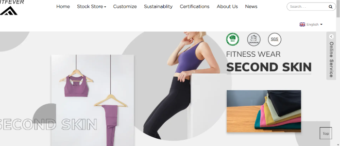 FitFever Fitness Clothing Manufacturers