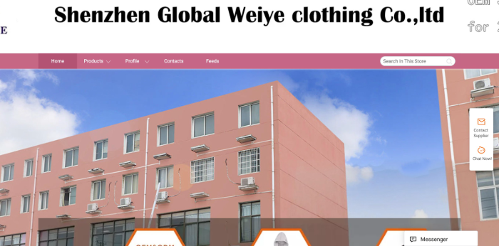 Shenzhen Global Weiye Clothing 