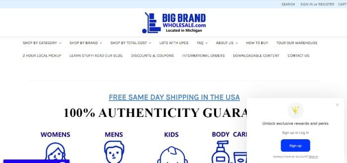 Big Brand Wholesale 