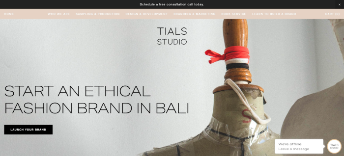 Tials Studio Indonesia Clothing Manufacturers