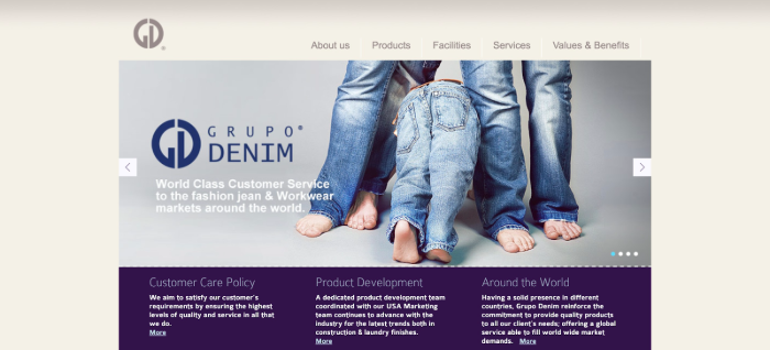 Grupo Denim Mexico Clothing Manufacturers