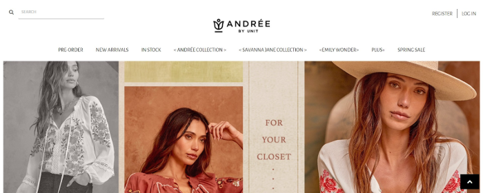 Andree By Unit Clothing Distributors