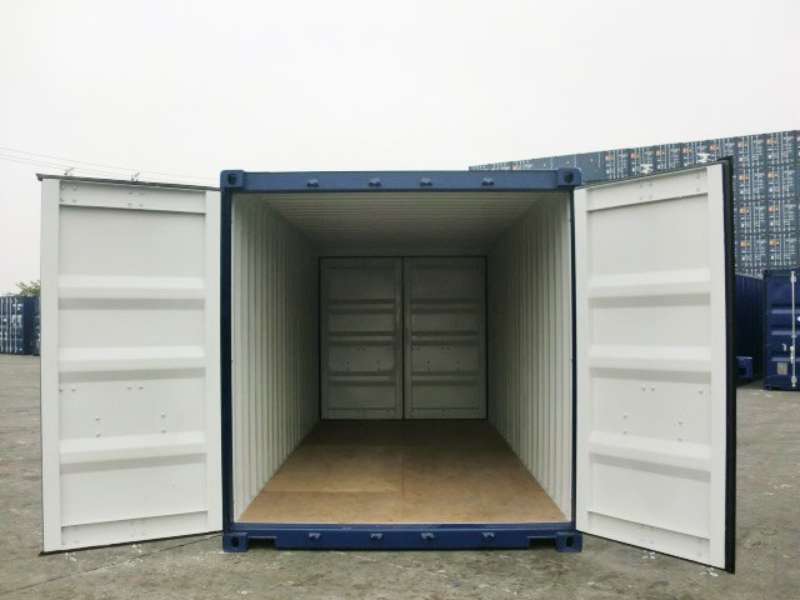 Double doors container