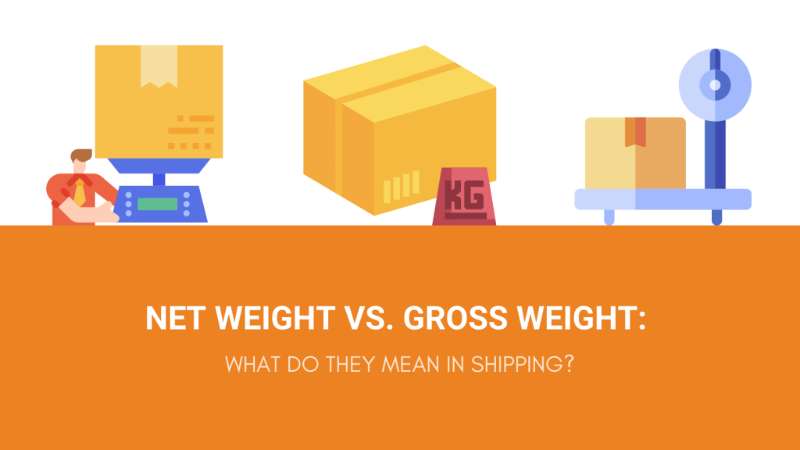 net weight and gross weight