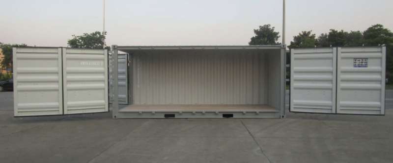Open-side storage container