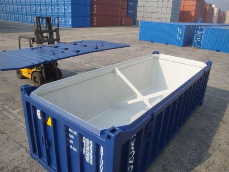 Open top containers