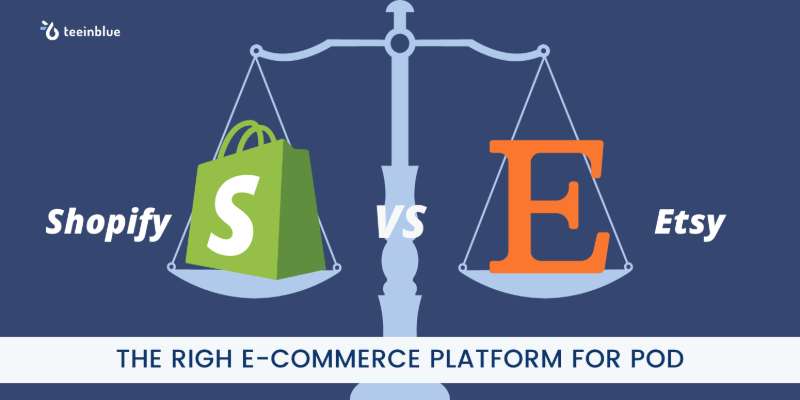 Shopify vs. Etsy: eCommerce pattern