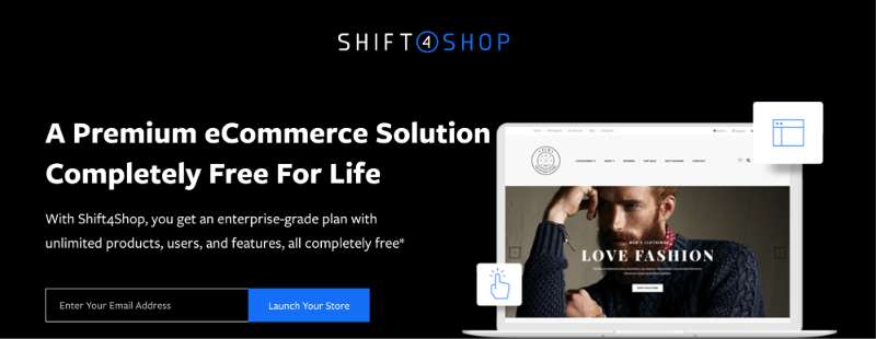 Shift4Shop site