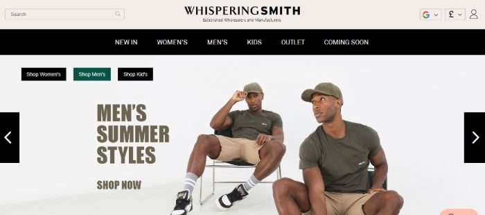 Whispering Smith Wholesale Men's Jeans