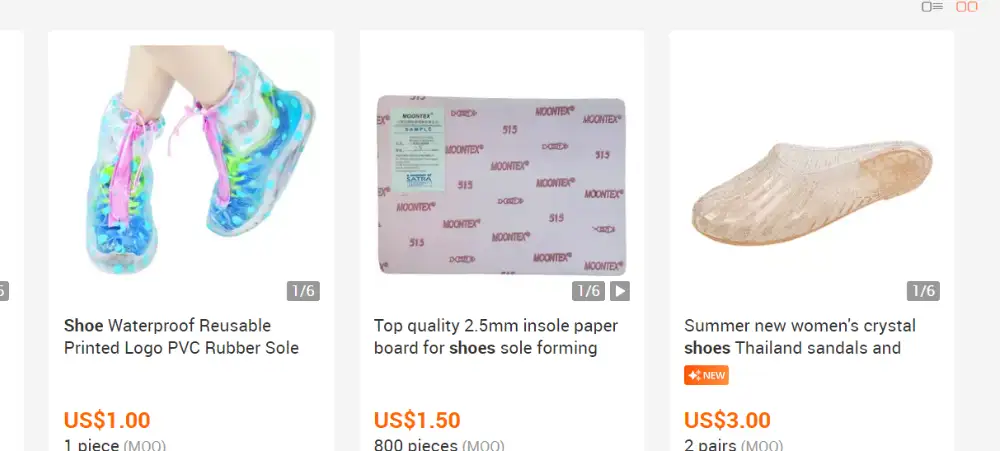Alibaba Sandals Wholesale