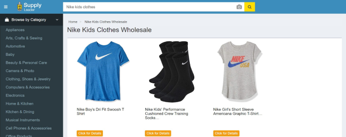 Supply Leader Nike Wholesale Vendors