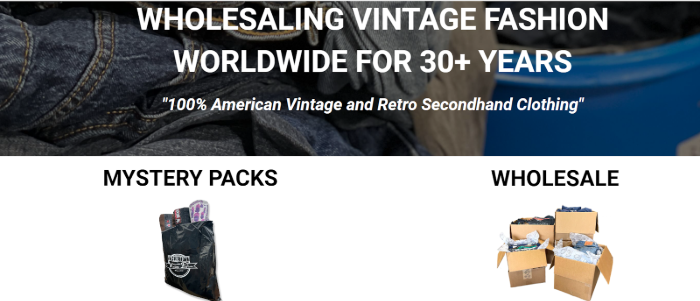 Thrift Vintage Clothing Vintage Wholesale T-shirts