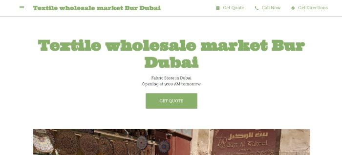 Textile Wholesale Market Wholesale Clothing in Dubai