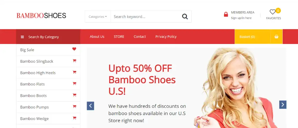 Bamboo Shoes