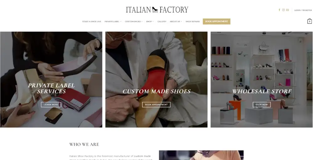 Italian Shoe Factory