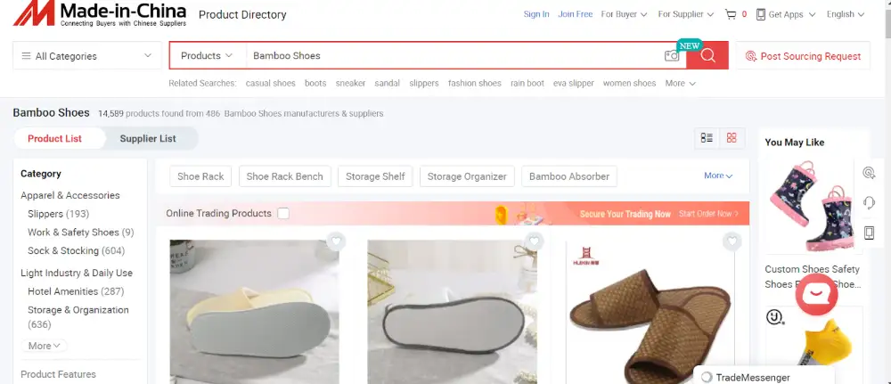 Bamboo cheap shoes website