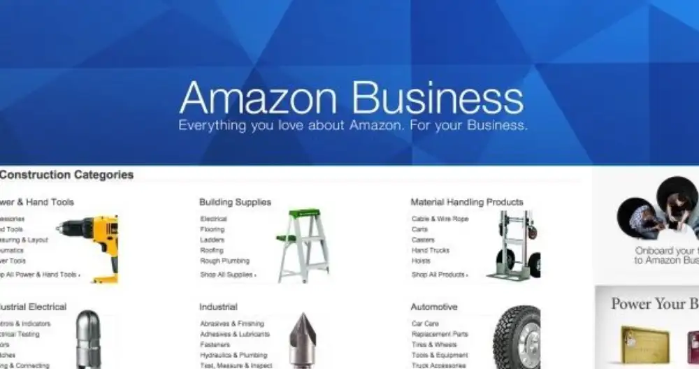 Amazon Business web