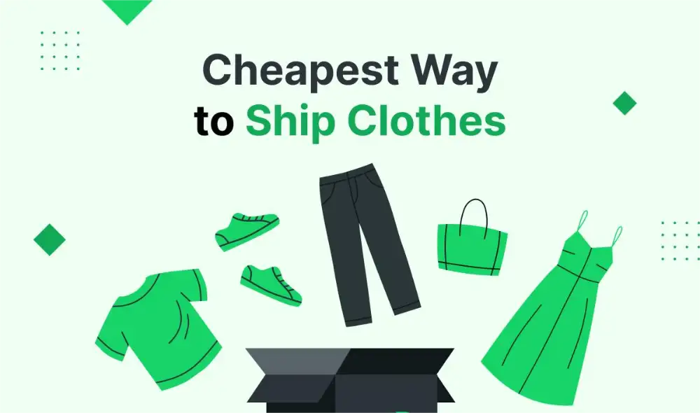 Cheapest way to ship clothes