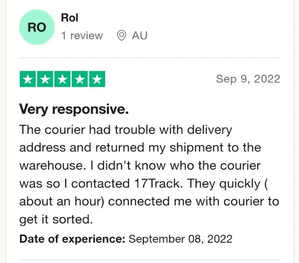 customer review 