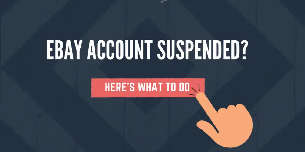 eBay account suspended