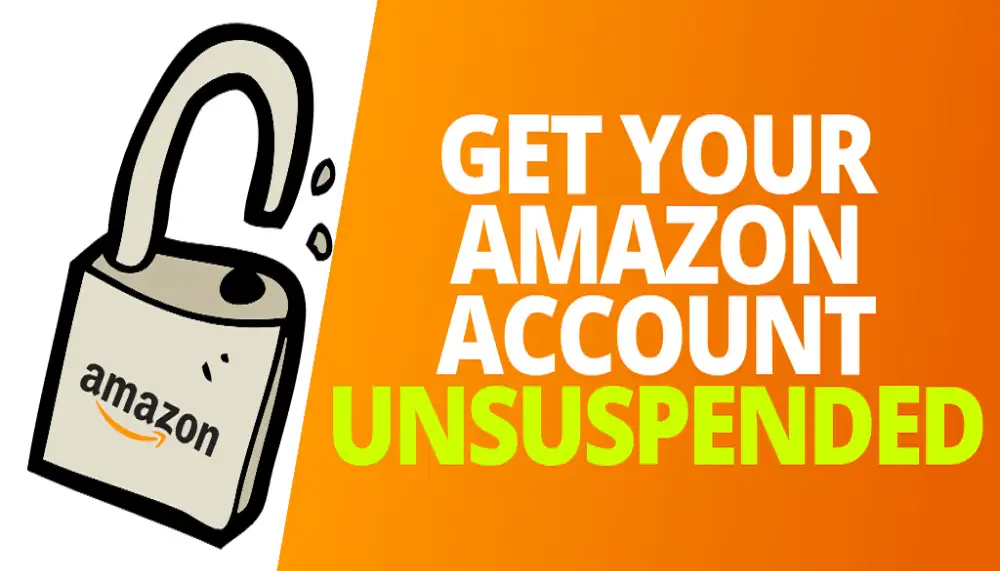 Recover my suspended account on Amazon