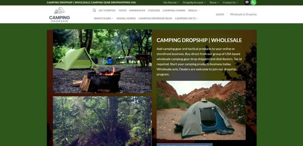 Campingdropship