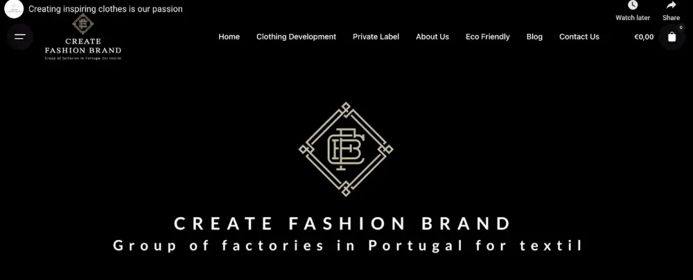 Create Fashion Brand