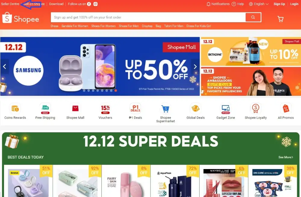 How to Sell on Shopee