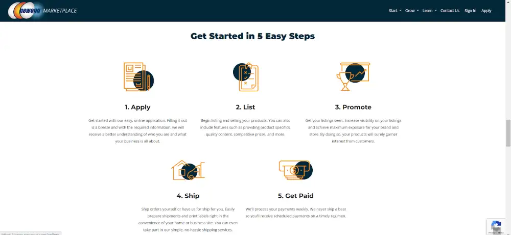 Get Started Selling on Newegg