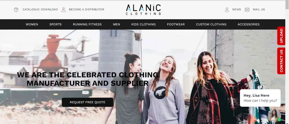 Alanic clothing