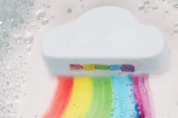 Rainbow Bath Bombs