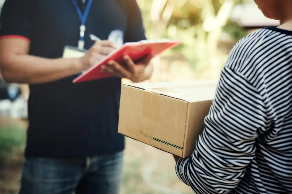 Steps Process of Door-to-Door Delivery