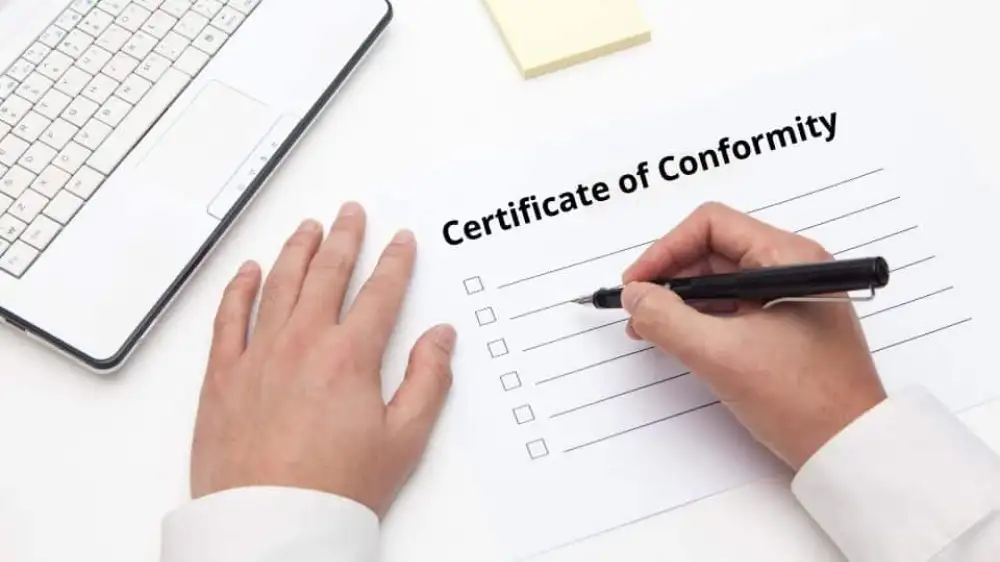 What is a COC certificate