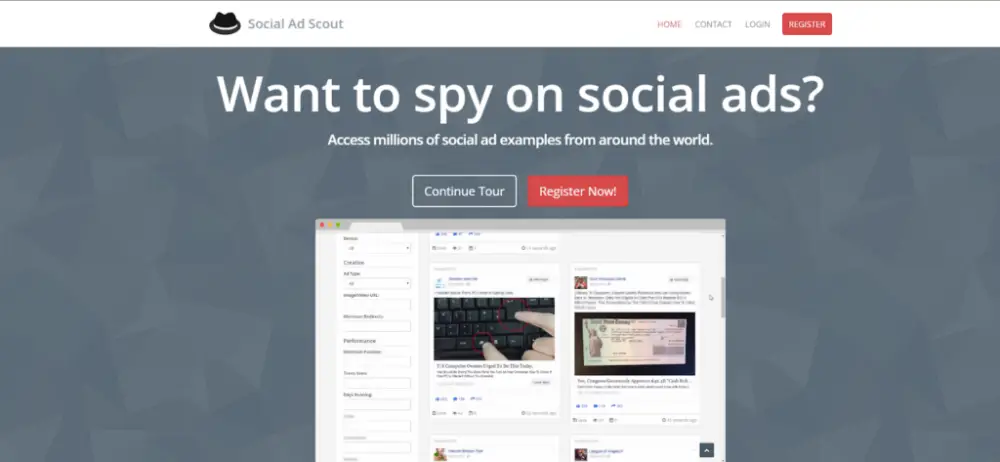 Social Ad Scout