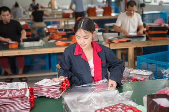 Custom Paper Bags Production Process