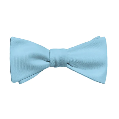 Solid KT Light Blue Bow Tie